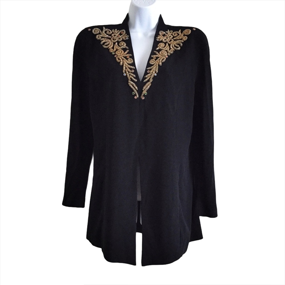 Vintage Daymor Couture Beaded Tunic Sz 8